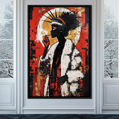 Liberty Lady Canvas Wall Art