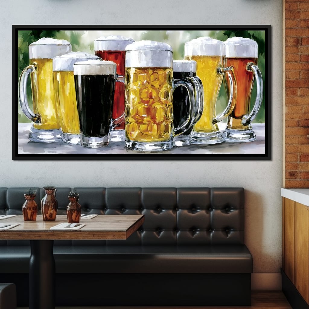 A Toast To The Fellowship Of Friends Canvas Wall Art