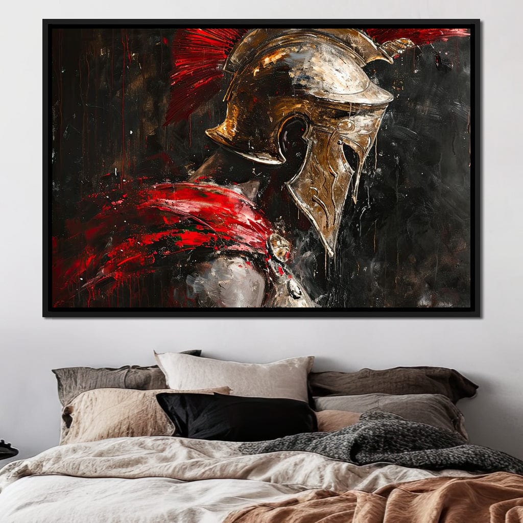 Thoughtful Spartan Reflections Canvas Wall Art
