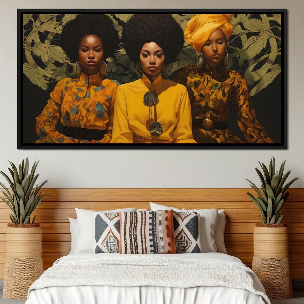 My Sisters Canvas Wall Art