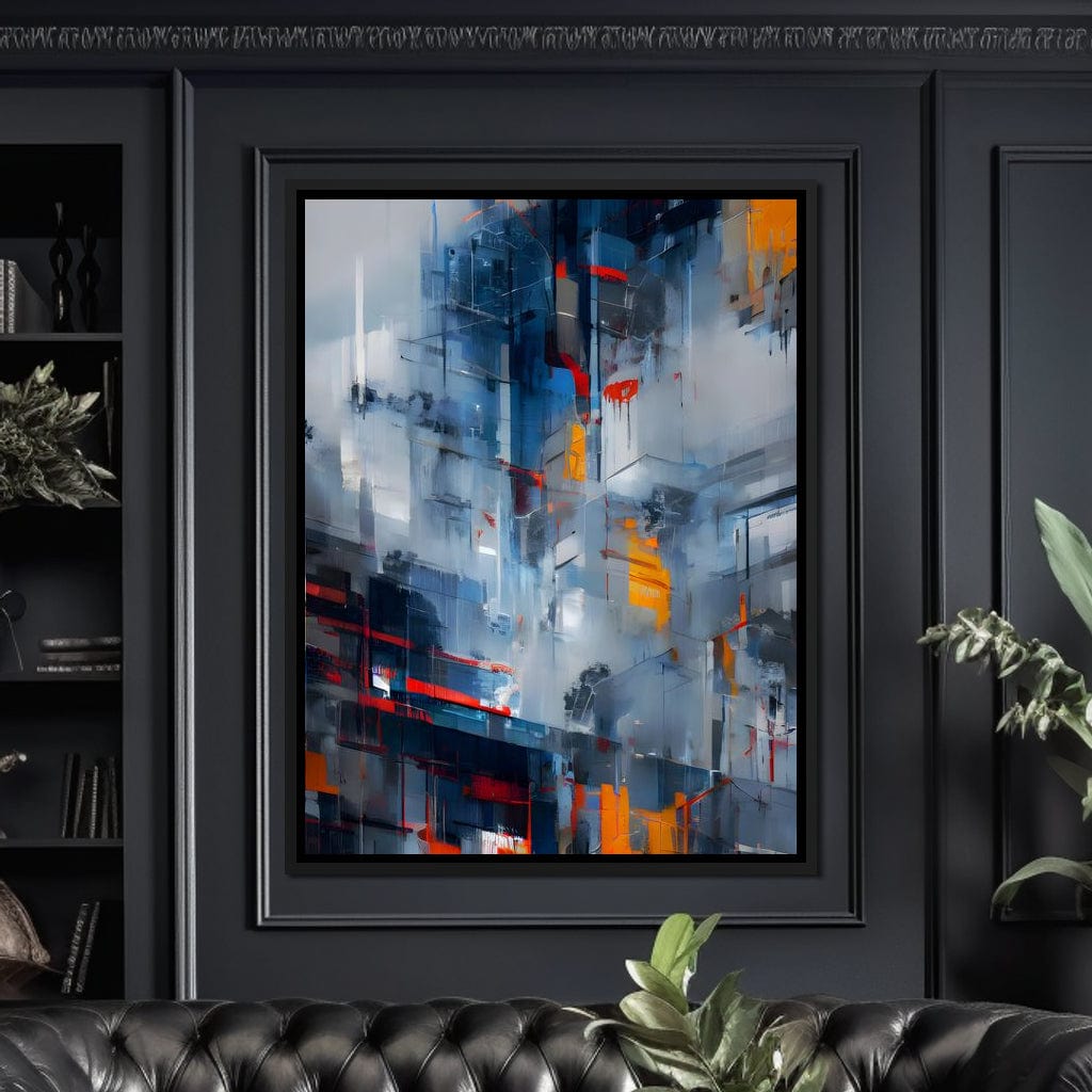 Nebula Nightfall Canvas Wall Art