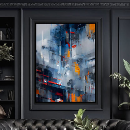 Nebula Nightfall Canvas Wall Art