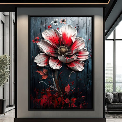 Blossom of Sanguine Dreams Canvas Wall Art