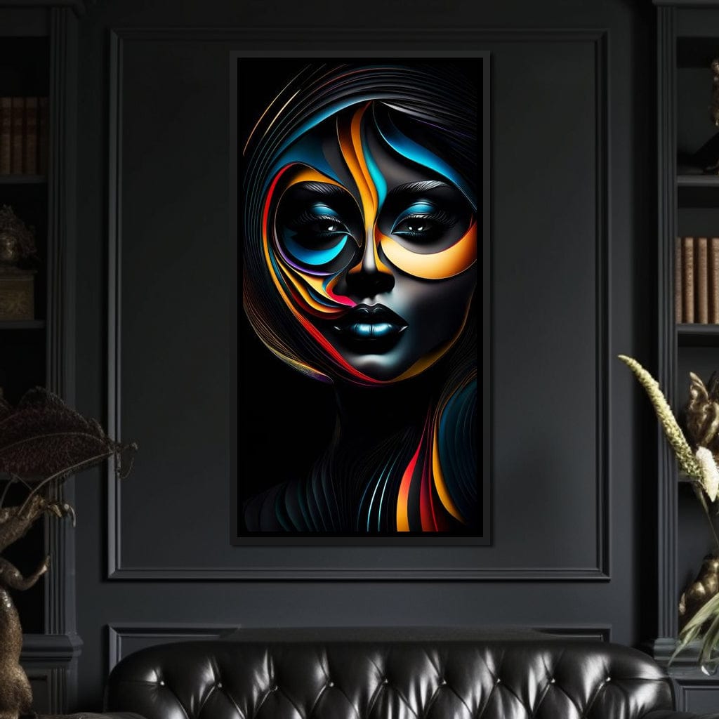 Female Portrait 085 Canvas Wall Art