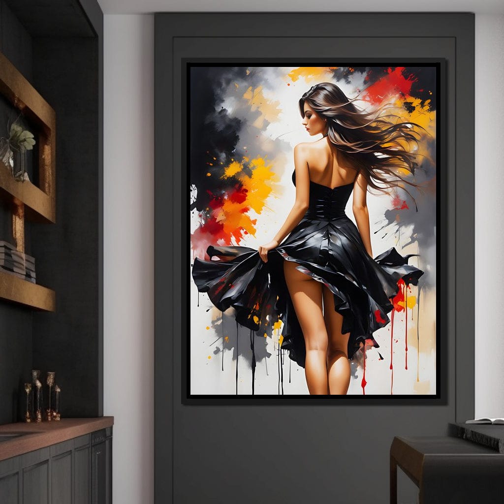 The Elegance of Women Canvas Wall Art