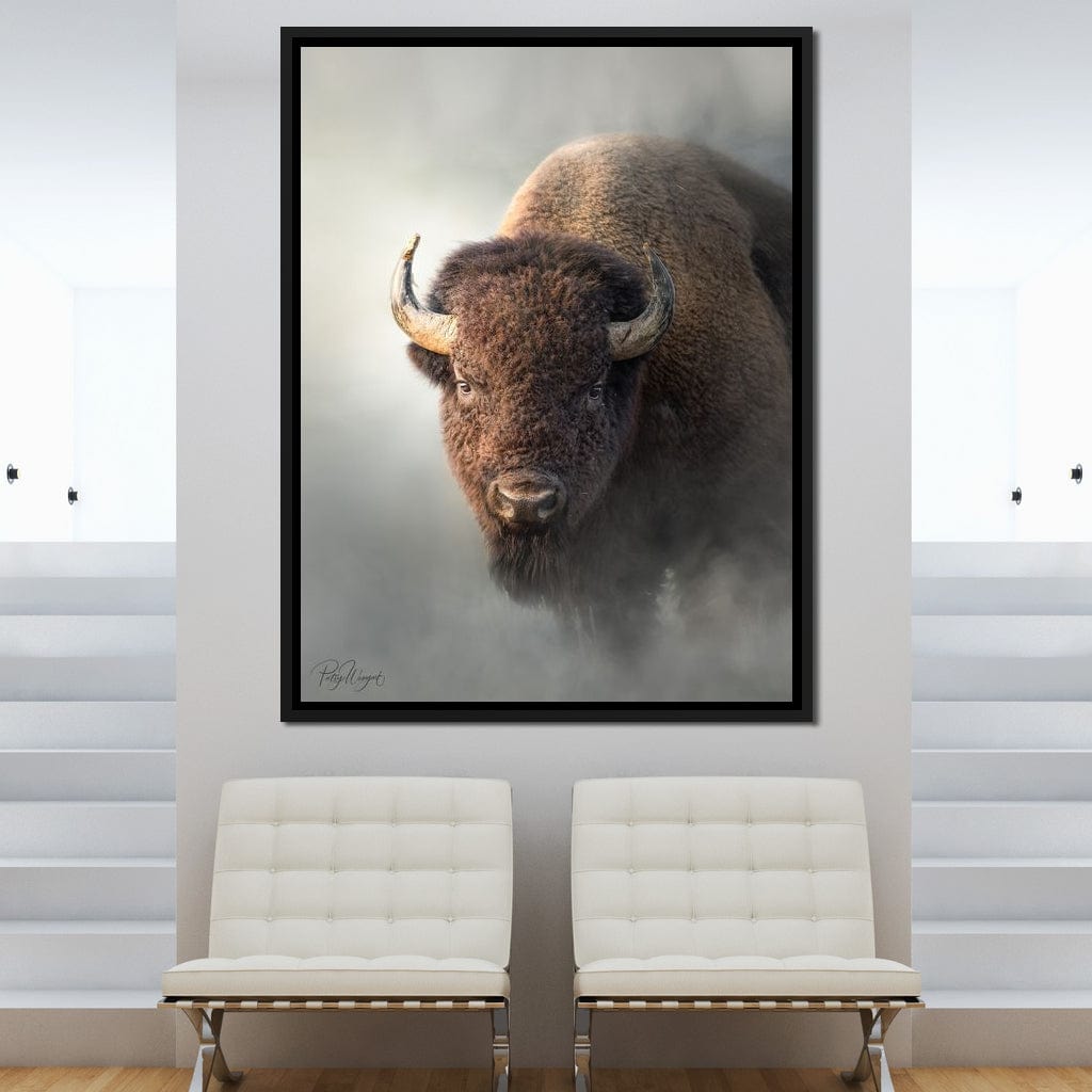 Bison 1 Canvas Wall Art