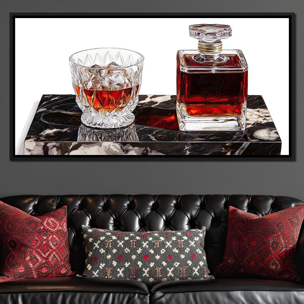 Refined Spirits Elegance Canvas Wall Art