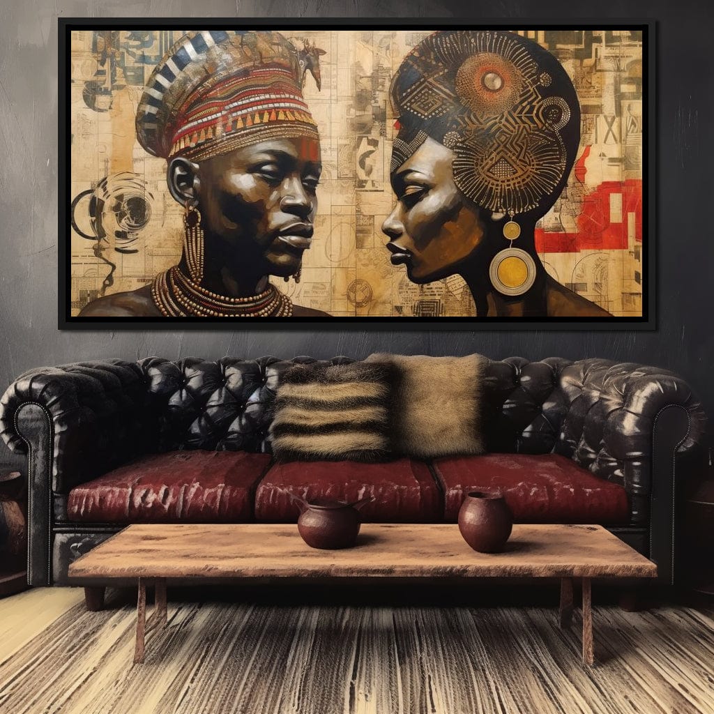African Portrait Zithembe Canvas Wall Art