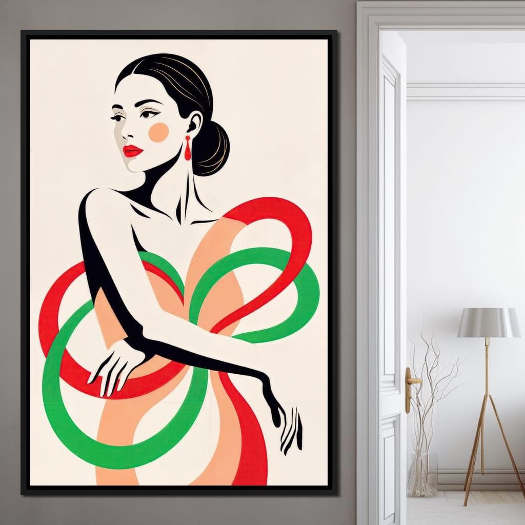 Deco Darling Canvas Wall Art