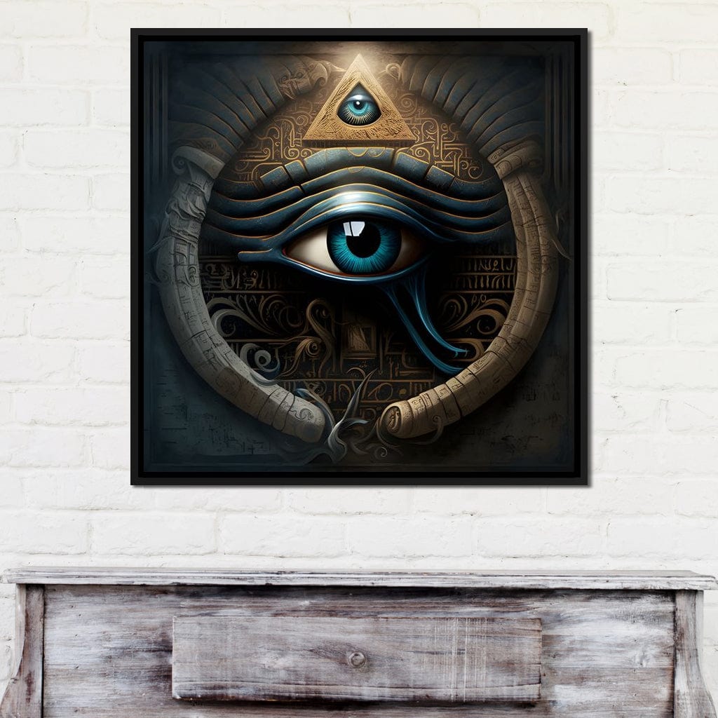 Eye Of Horus Canvas Wall Art