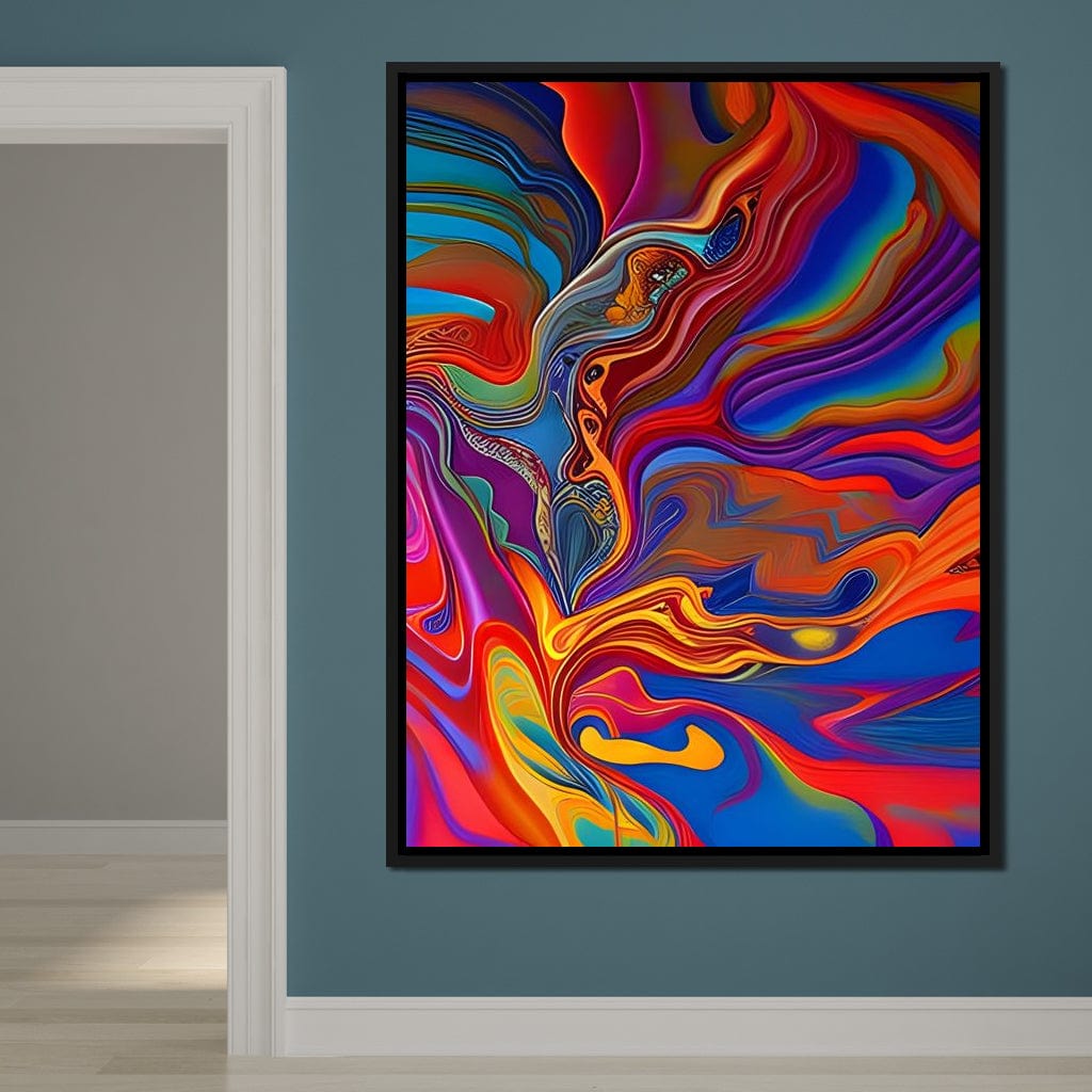 Colorful Contemporary Art 242 Canvas Wall Art
