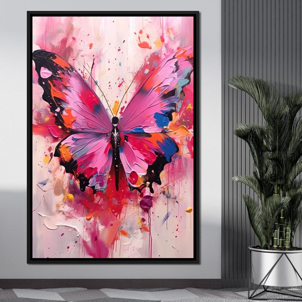 Radiant Winged Dreams Canvas Wall Art