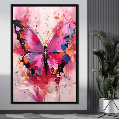 Radiant Winged Dreams Canvas Wall Art