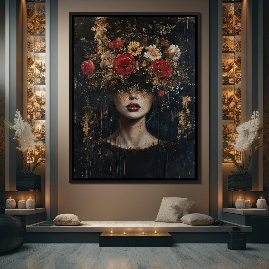 Bloom of the Nightfall Canvas Wall Art