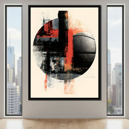 Final Possession On The Hardwood Canvas Wall Art