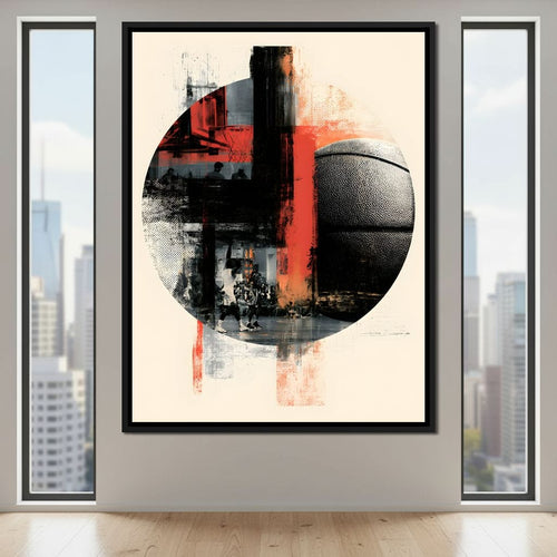 Final Possession On The Hardwood Canvas Wall Art