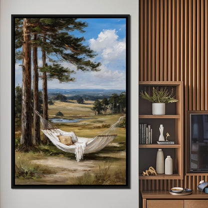 Pine Hammock Country Escape Canvas Wall Art
