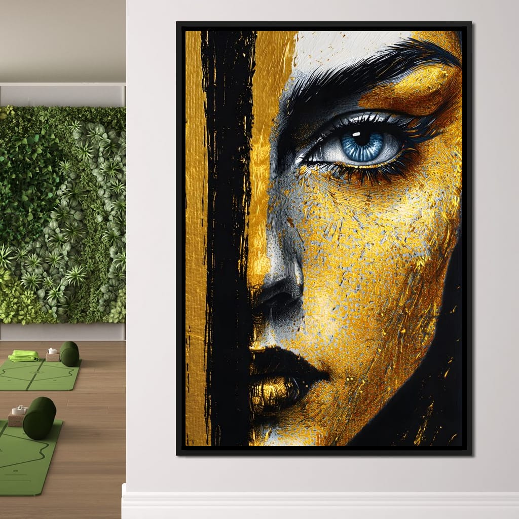 Gilded Truth Of The Soul Canvas Wall Art