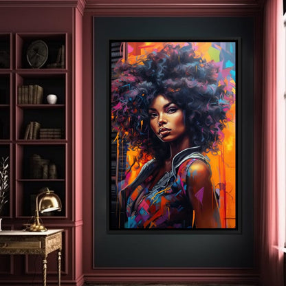 Onyx Oracles Canvas Wall Art