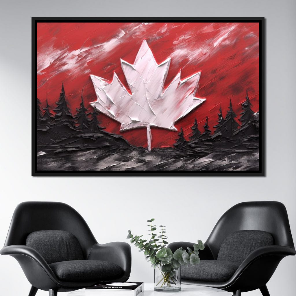 Canadian Landscape Canvas Wall Art