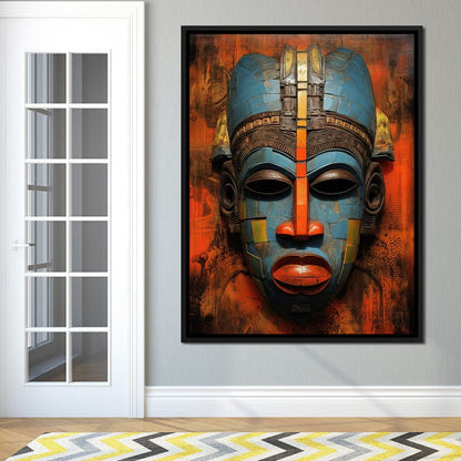 Gaze of the Ancestors Canvas Wall Art