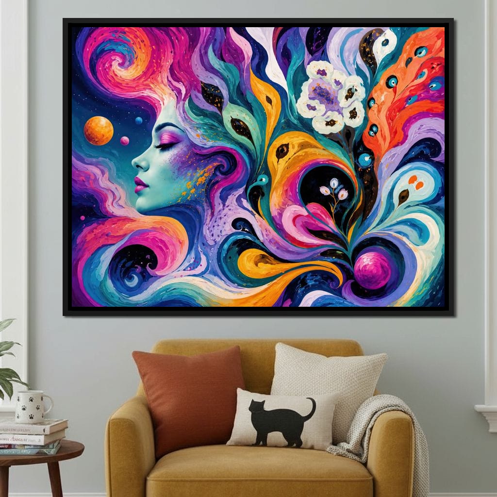 Cosmic Daydream Canvas Wall Art