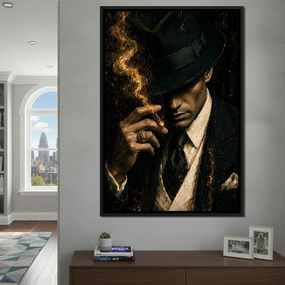 Legacy of the Gilded Shadow Canvas Wall Art