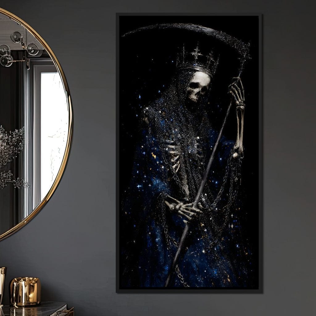 Celestial Reaper Star King Canvas Wall Art