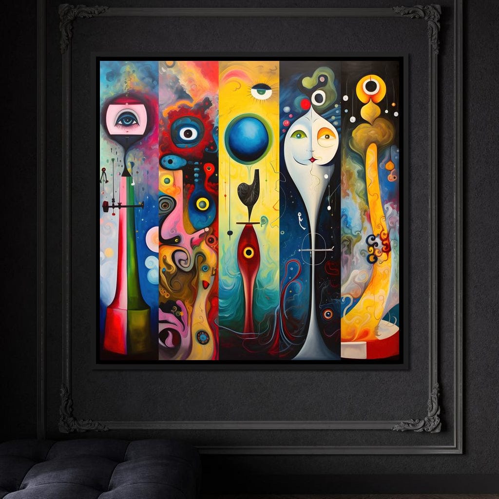 Whimsical Metamorphosis Canvas Wall Art
