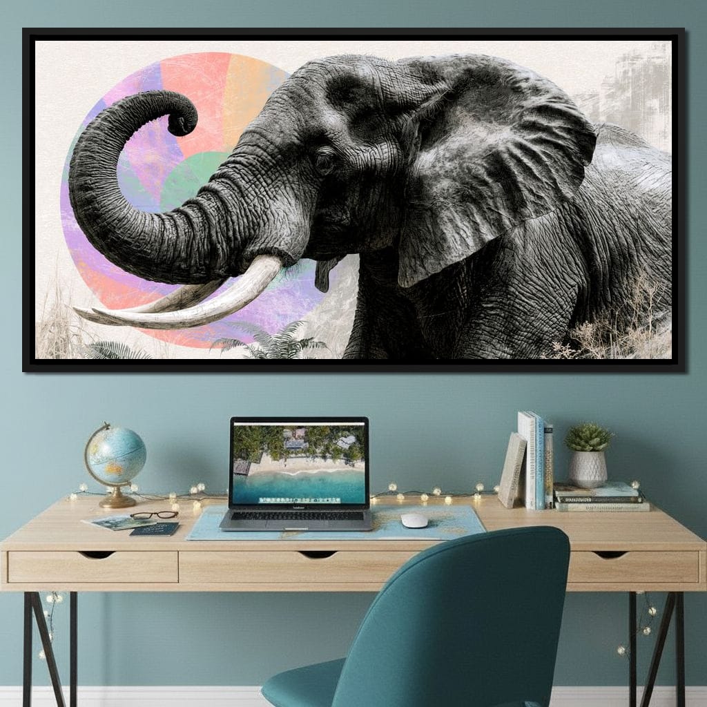 The Weight of Gentle Memories Canvas Wall Art