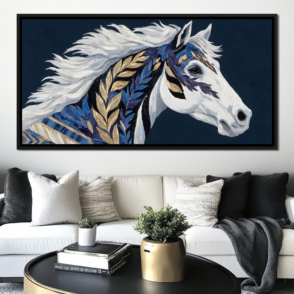 Equestrian Elegance Unbound Canvas Wall Art