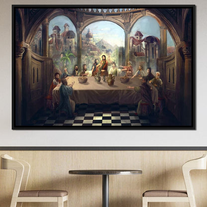 Last Supper Canvas Wall Art