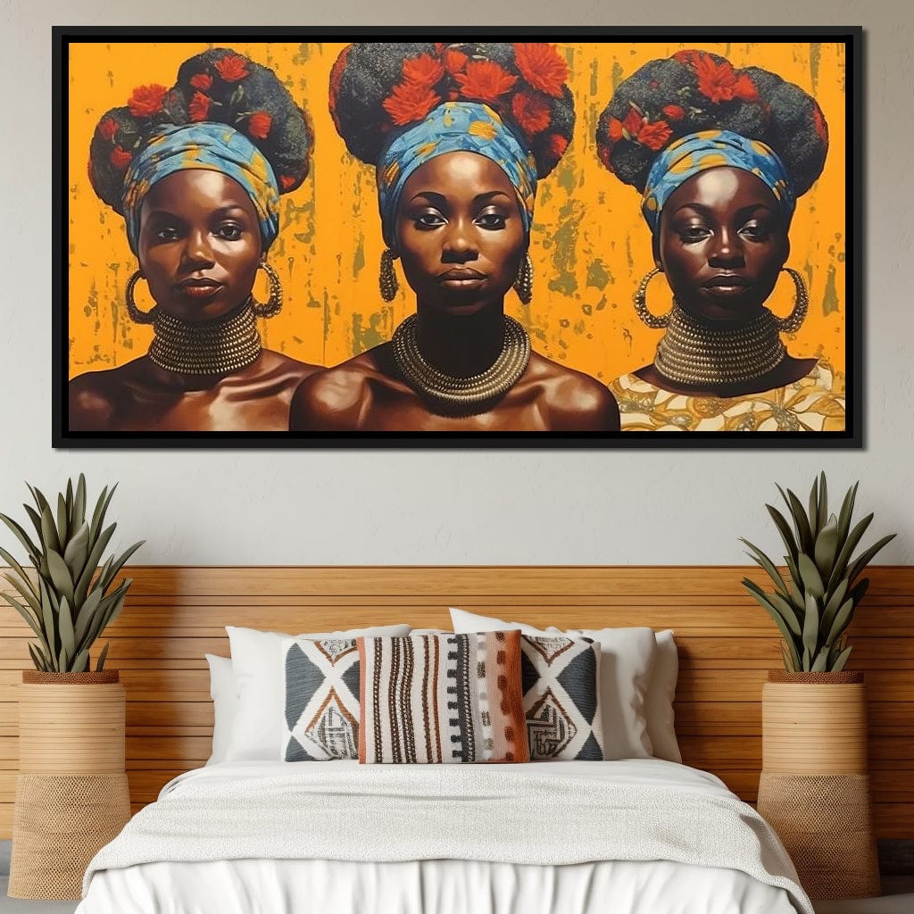 The Three Sisters Canvas Wall Art