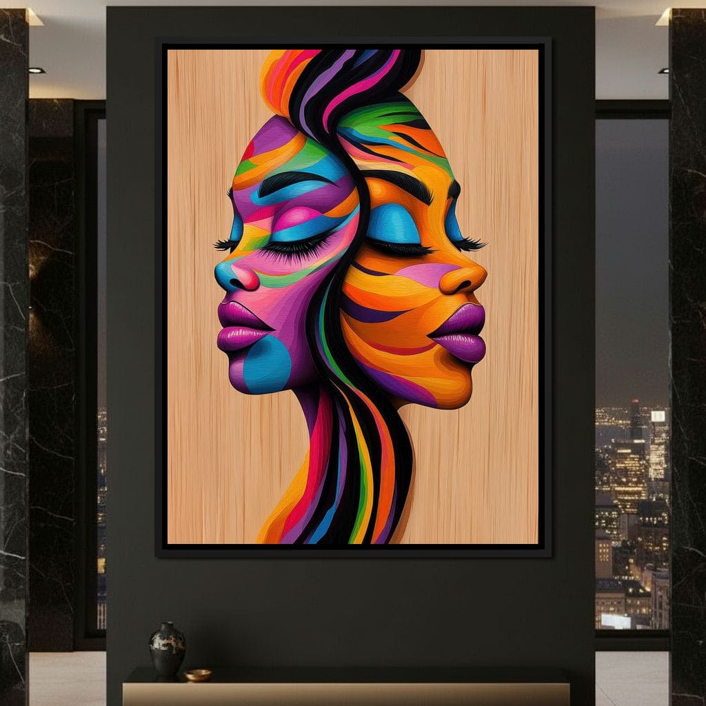 Soul Sisters in Color Canvas Wall Art