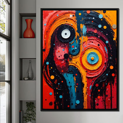 Colorful Modern Art 068 Canvas Wall Art