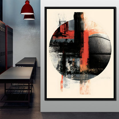 Final Possession On The Hardwood Canvas Wall Art