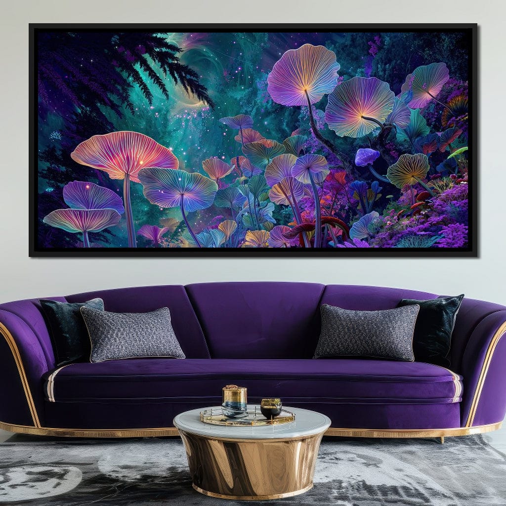 Galactic Faerie Garden Canvas Wall Art