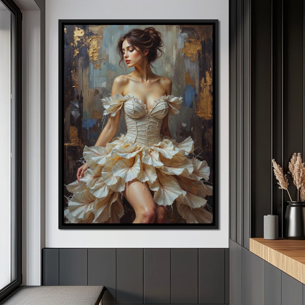 Female Portrait 334 Canvas Wall Art