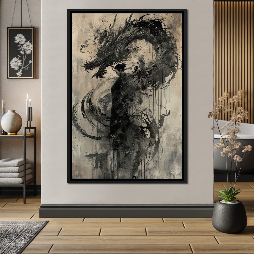 Echo of the Dragons Dream Canvas Wall Art