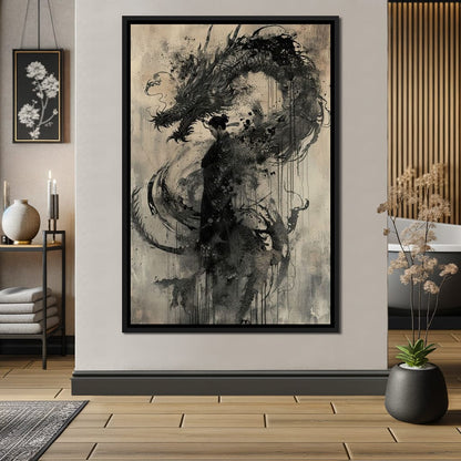 Echo of the Dragons Dream Canvas Wall Art