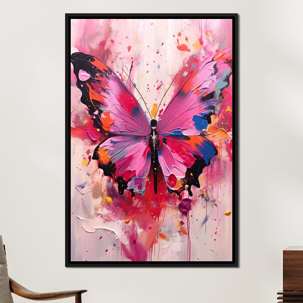 Radiant Winged Dreams Canvas Wall Art