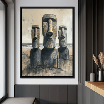 Guardians of the Pacific Shores Canvas Wall Art
