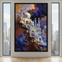 The Palace Between Worlds Canvas Wall Art