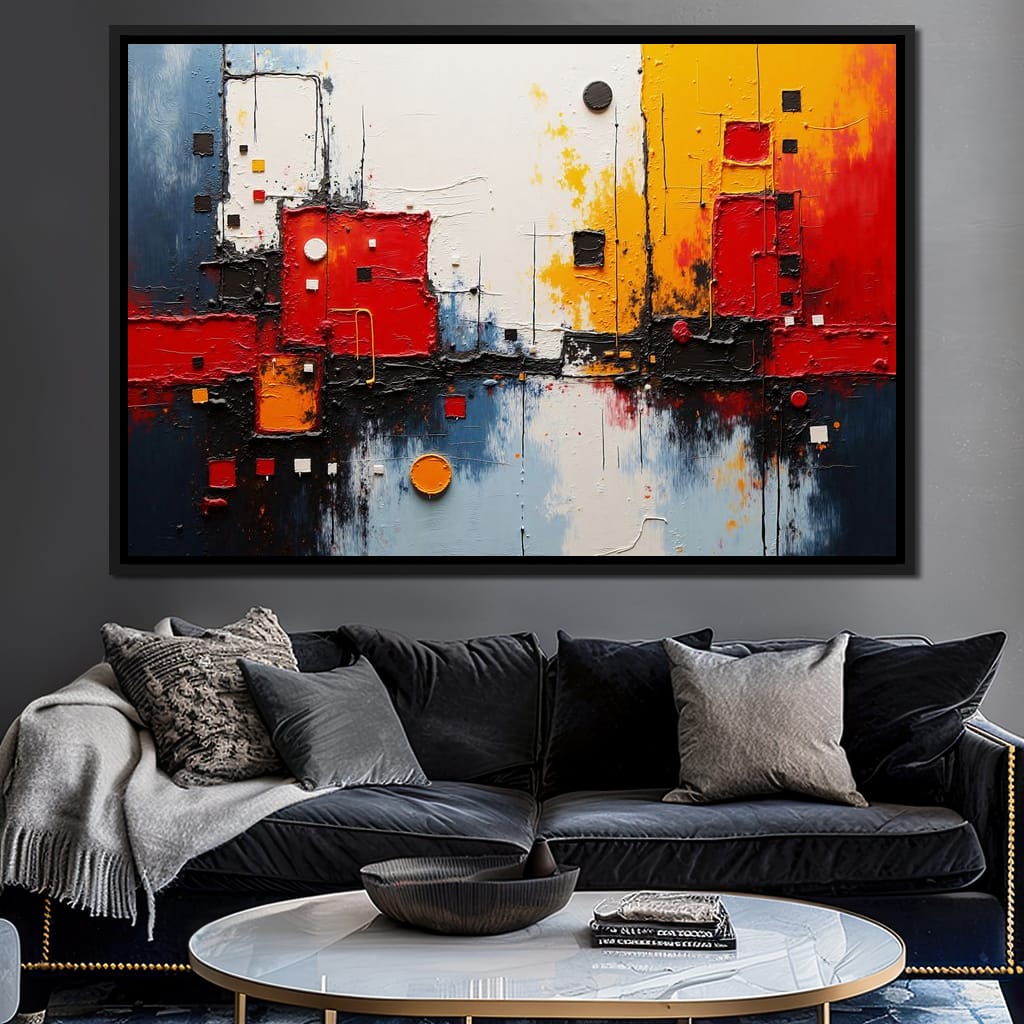 Urban Pulse Canvas Wall Art