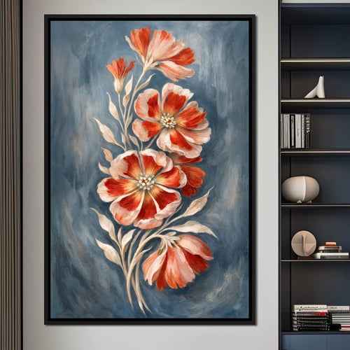 Emberlight Florals Canvas Wall Art