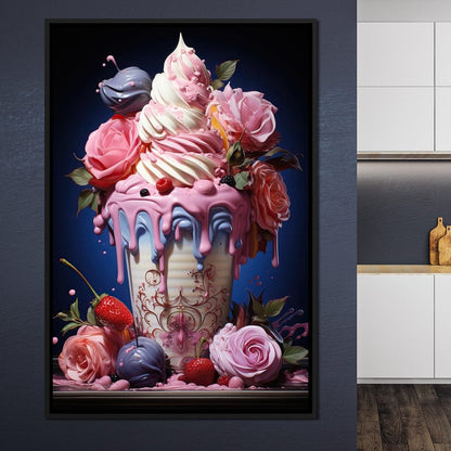 Candy Ice Cream Canvas Wall Art