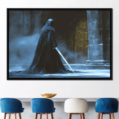 Guardian of the Gilded Realm Canvas Wall Art