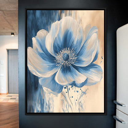 Flowering Tranquil Petals Canvas Wall Art