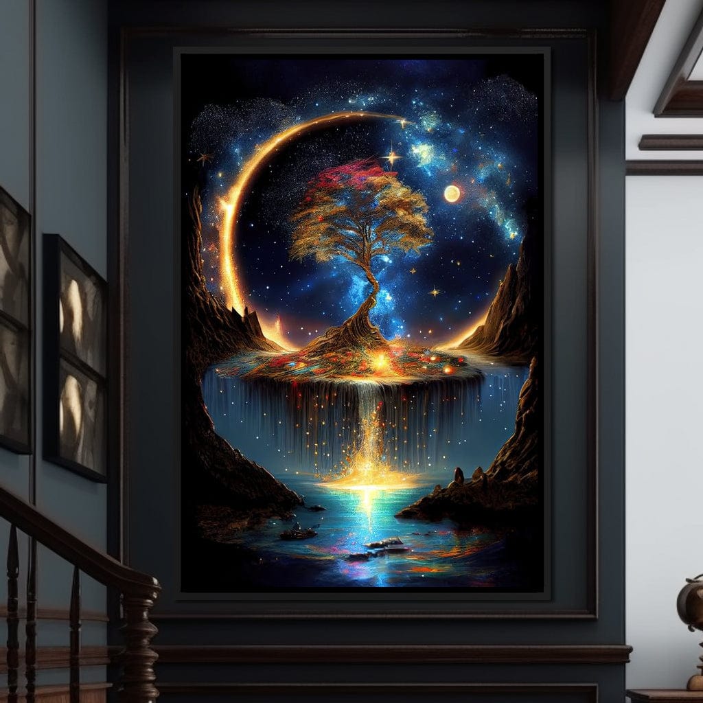 Mythical Tree Canvas Wall Art