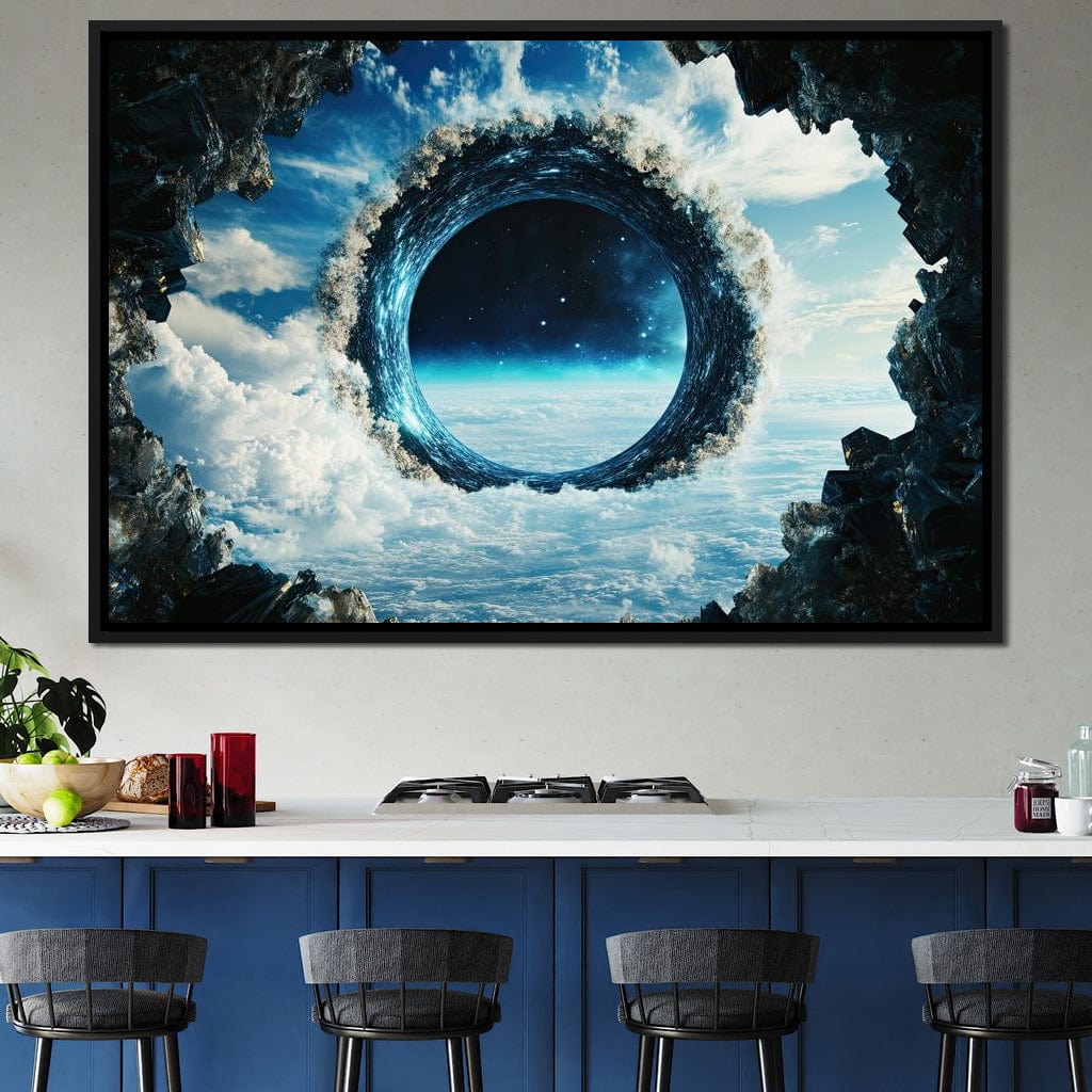 Portal to Celestial Realms Canvas Wall Art